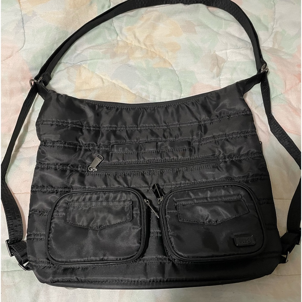 Lug Zipliner in midnight black in EUC